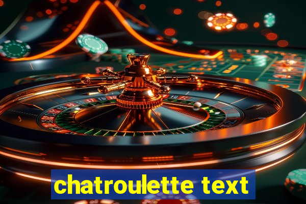 chatroulette text